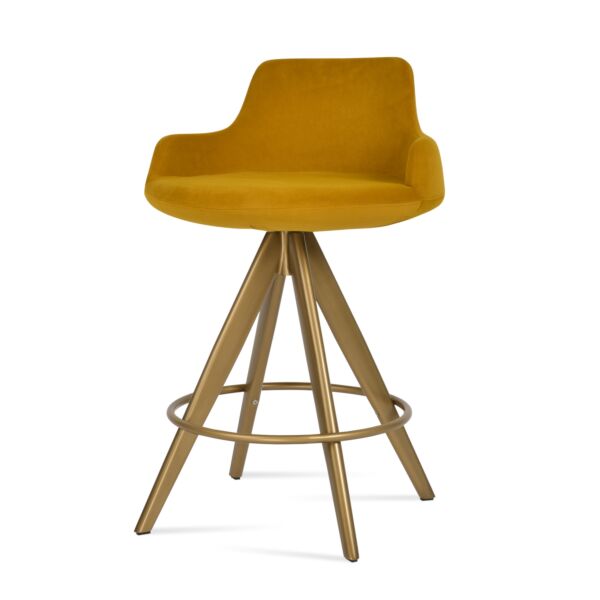 Dervish Pyramid MW Swivel Stool by sohoConcept