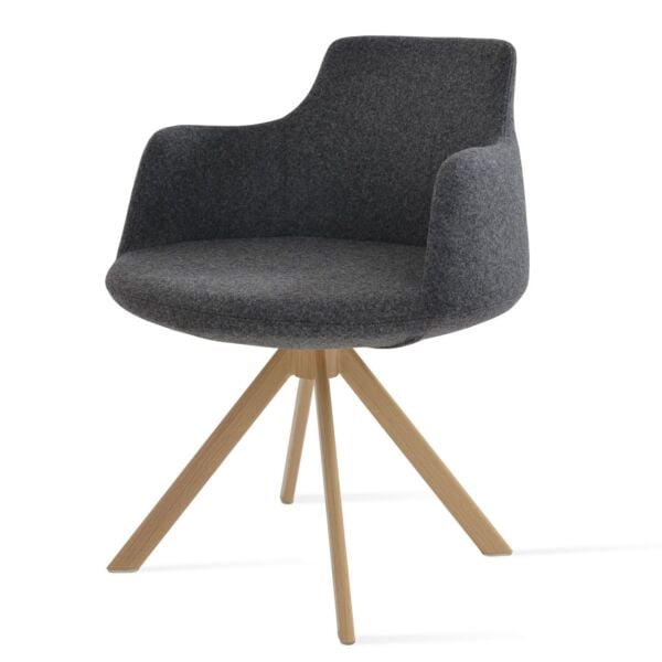 Dervish Sword Swivel Armchair