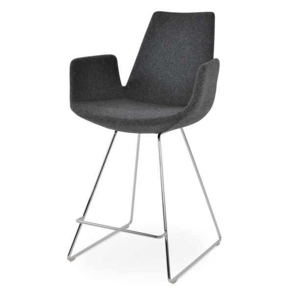 Eiffel Arm Wire Stool by sohoConcept