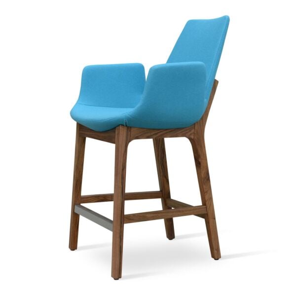 Eiffel Arm Wood Counter Stool by sohoConcept