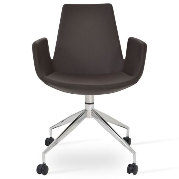 Eiffel Spider Swivel Armchair with Caster by sohoConcept