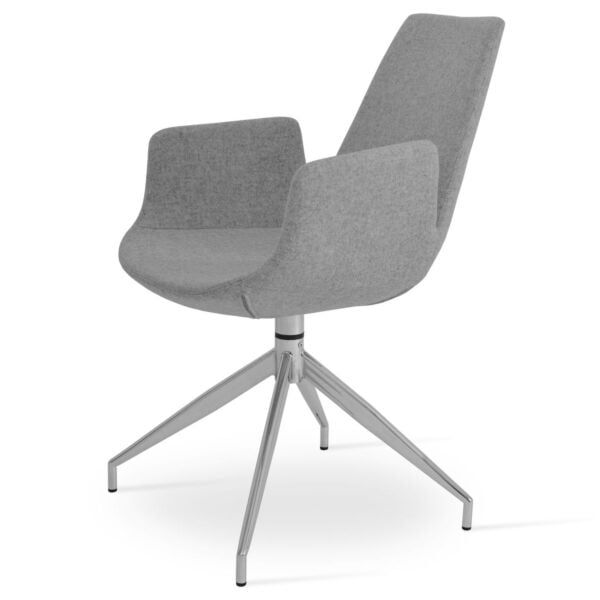 Eiffel Spider Swivel Armchair by sohoConcept