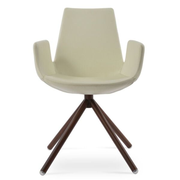 Eiffel Stick Swivel Armchair by sohoConcept