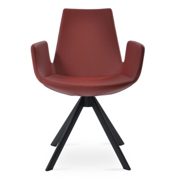 Eiffel Sword Swivel Armchair by sohoConcept