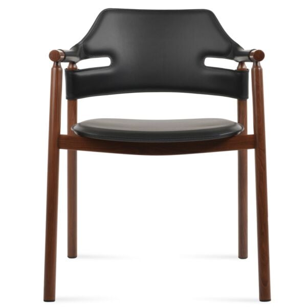 Black Bonded Leather