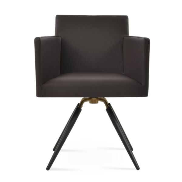 Harput Carrot Swivel Armchair by sohoConcept