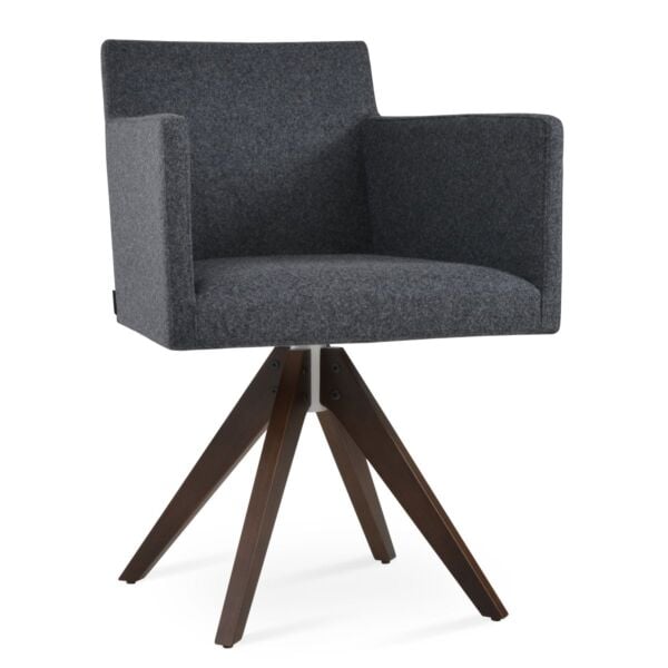 Harput Pyramid Swivel Armchair