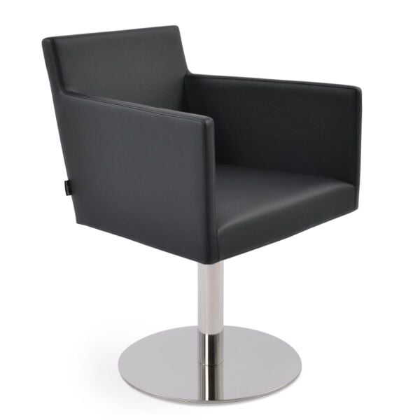 Harput Round Swivel Armchair