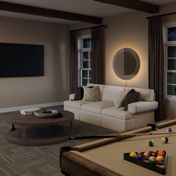 Interlace Backlit LED Mirror
