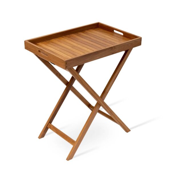 Lido Folding Outdoor End Tray Table by sohoConcept