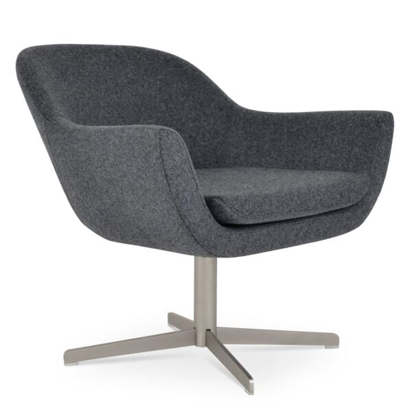 Madison 4 Star Swivel Lounge Armchair by sohoConcept