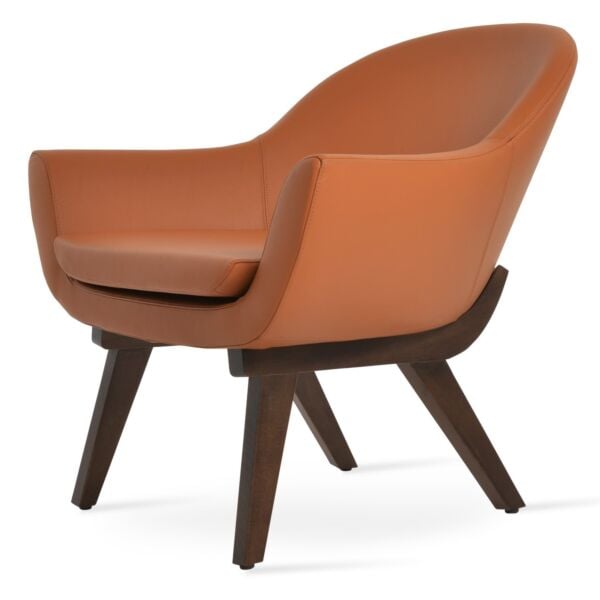 Madison Wood Lounge Armchair by sohoConcept