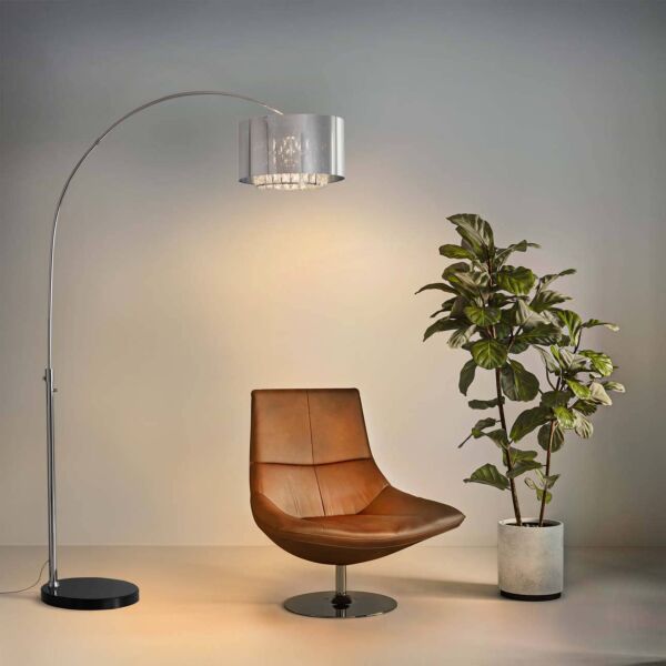 Marilyn 1 Light Arc Floor Lamp