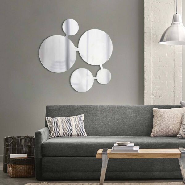 Marshmallow Wall Art Mirror