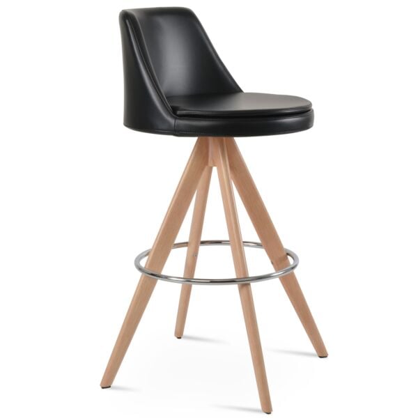 Martini Pyramid MW Swivel Stool by sohoConcept