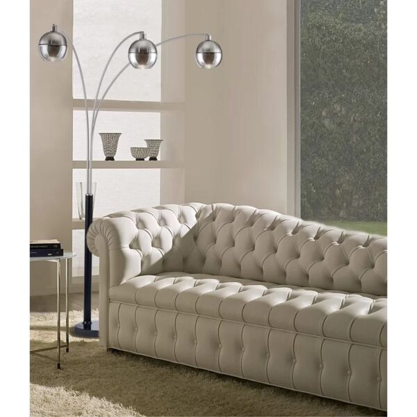 Orson 3 Light Arc Floor Lamp
