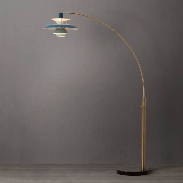 Palm Springs 1 Light Arc Floor Lamp
