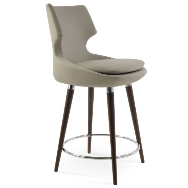 Patara DR Wood Stool by sohoConcept