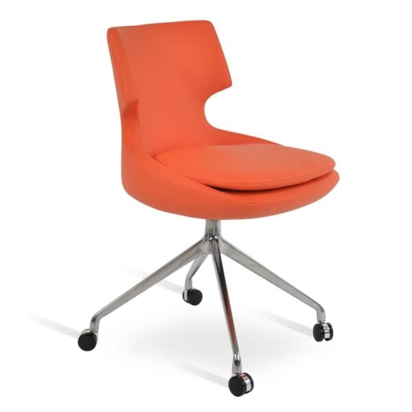 Patara Spider Swivel Chair with Casters by sohoConcept