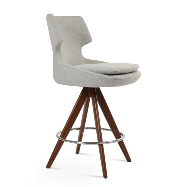 Patara Pyramid MW Swivel Stool by sohoConcept