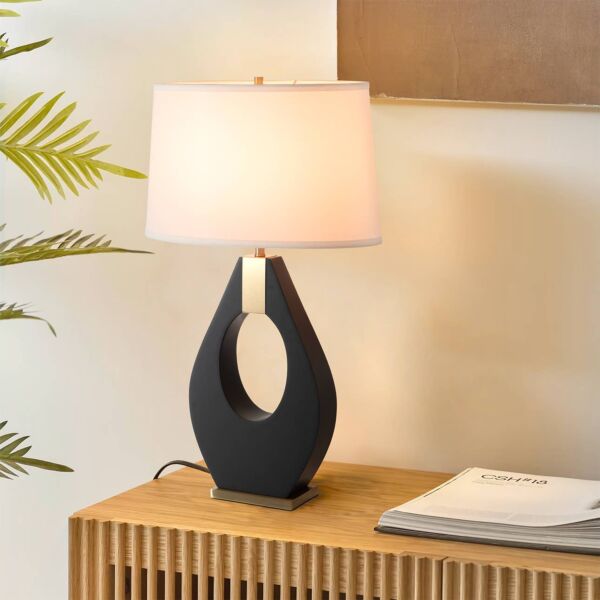 Pearson Table Lamp - Ebony