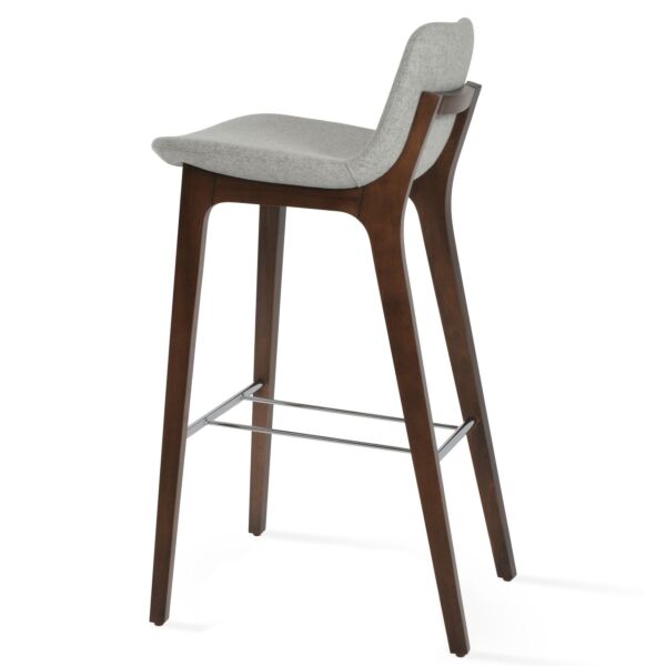 Pera Wood Handle Back Stool by sohoConcept