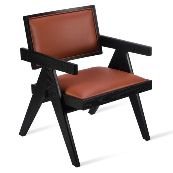 Pierre J Full Upholstered Lounge Armchair by sohoConcept