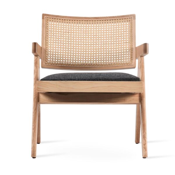Pierre J Wicker Back Soft Seat Lounge Armchair by sohoConcept
