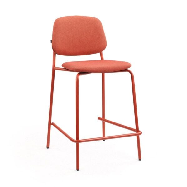 Terra Cotta Fabric - Terra Cotta Powder Coated Steel