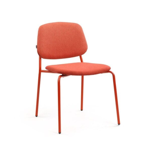 Terra Cotta Fabric - Terra Cotta Powder Coated Steel