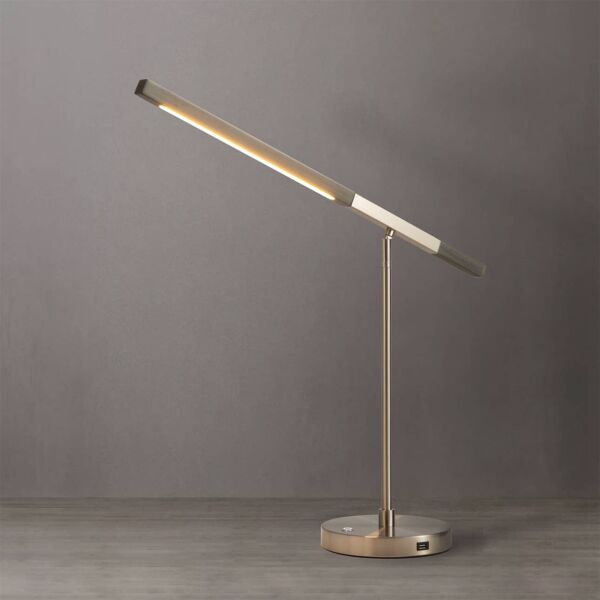Port Table Lamp - Charcoal Gray