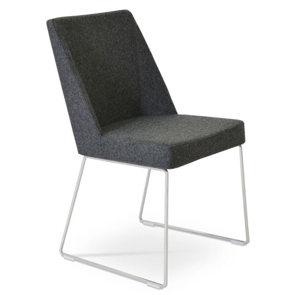 Prisma Sled Wire Chair by sohoConcept