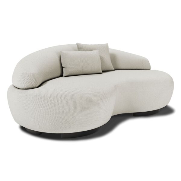 Cream Mesh Fabric