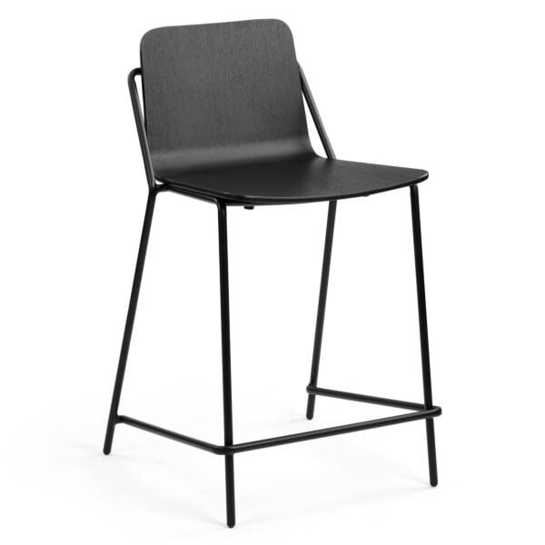 Black Ash - Black Powder Coated Steel