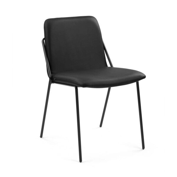 Black Eco Leather