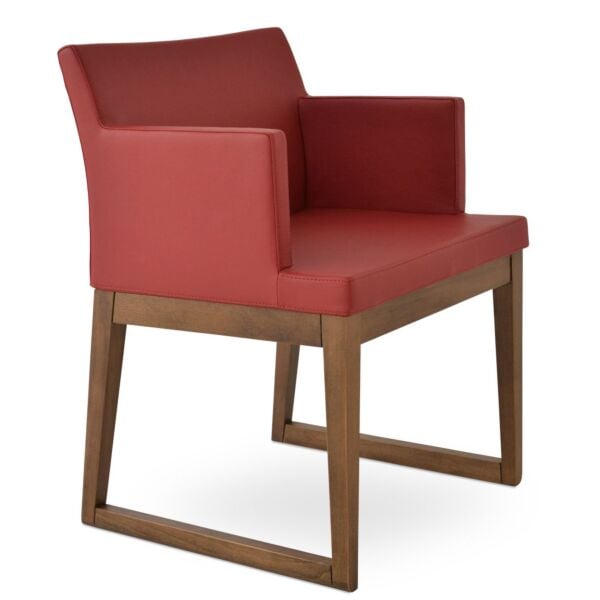 Soho Sled Wood Armchair by sohoConcept
