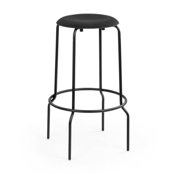 Black Seat with Black Powder Coated Steel