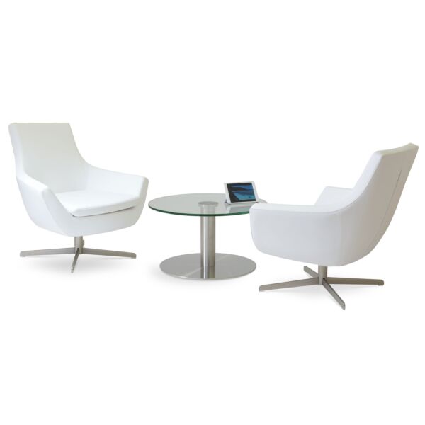 Tango Glass Top Coffee Table by sohoConcept