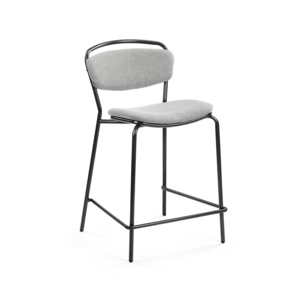 Dark Blue Fabric - Dark Blue Powder Coated Steel
