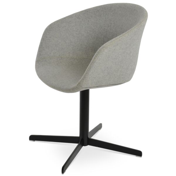 Tribeca 4 Star Swivel Armchair by sohoConcept