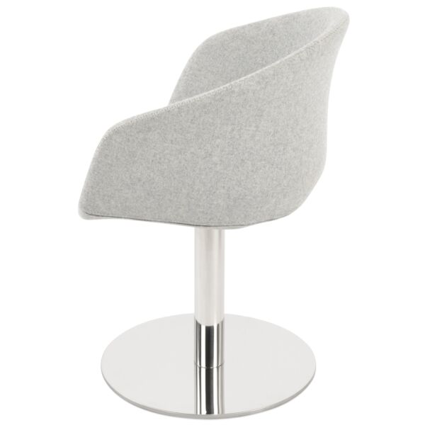 Tribeca Round Swivel Dining Chair by sohoConcept