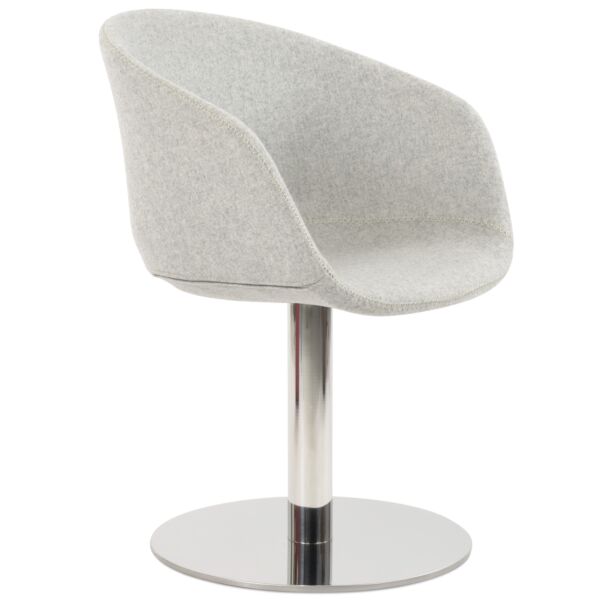 Tribeca Round Swivel Dining Chair by sohoConcept