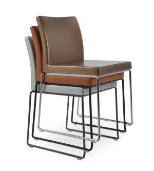 Aria Wire Stackable Chair by sohoConcept