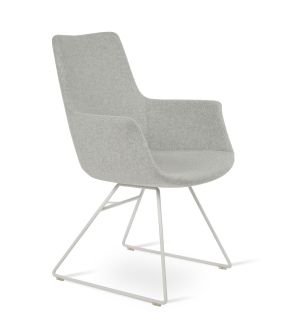 Bottega Wire High Back Armchair by sohoConcept
