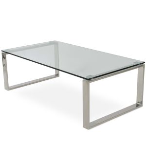Calvin Glass Top Coffee Table by sohoConcept
