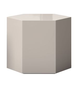 Centre 14in. Occasional Table - Glossy Chateau Gray Lacquer