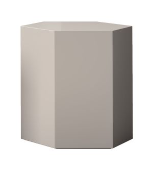 Centre 18in. Occasional Table - Glossy Chateau Grey Lacquer