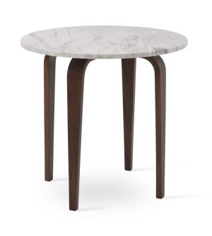 Chanelle Marble Top End Table by sohoConcept