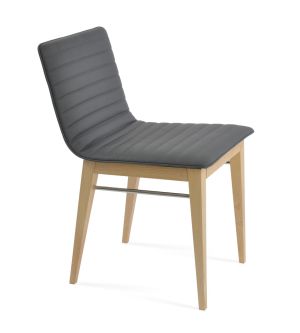 Corona Wood Full Upholstered Chair by sohoConcept