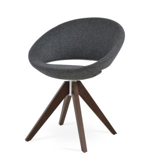 Crescent Pyramid Swivel Chair by sohoConcept